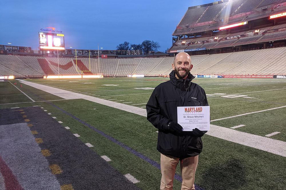 Mitchell has received multiple awards for his teaching, including a Most Valuable Professor Award in February 2019.