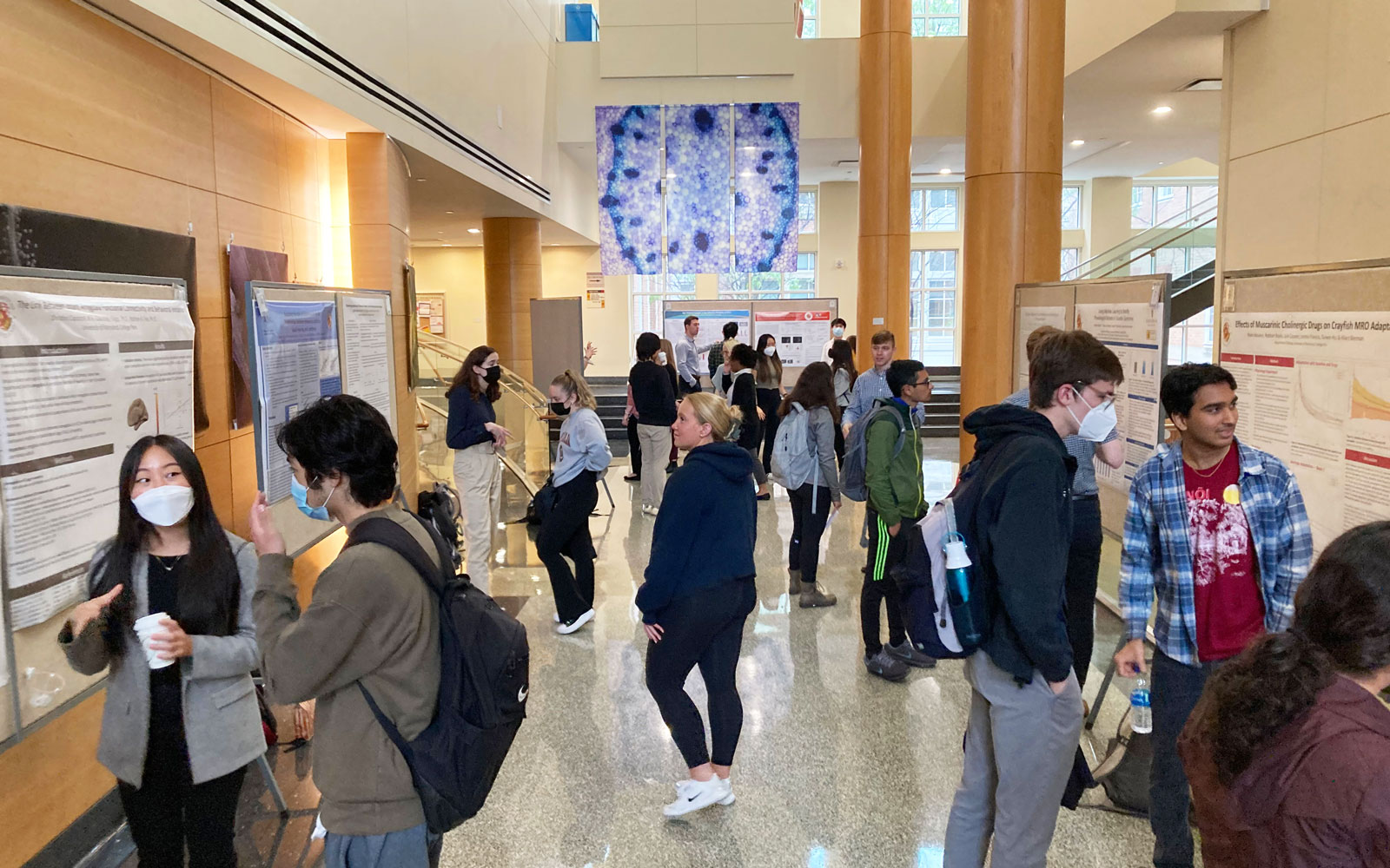 The first annual Undergraduate Neuroscience Research Fair was held on Friday, May 6, 2022.
