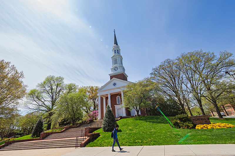 The University of Maryland’s 39th annual Convocation will be held at Memorial Chapel (7600 Baltimore Ave., College Park, MD 20740). Photo: John T. Consoli