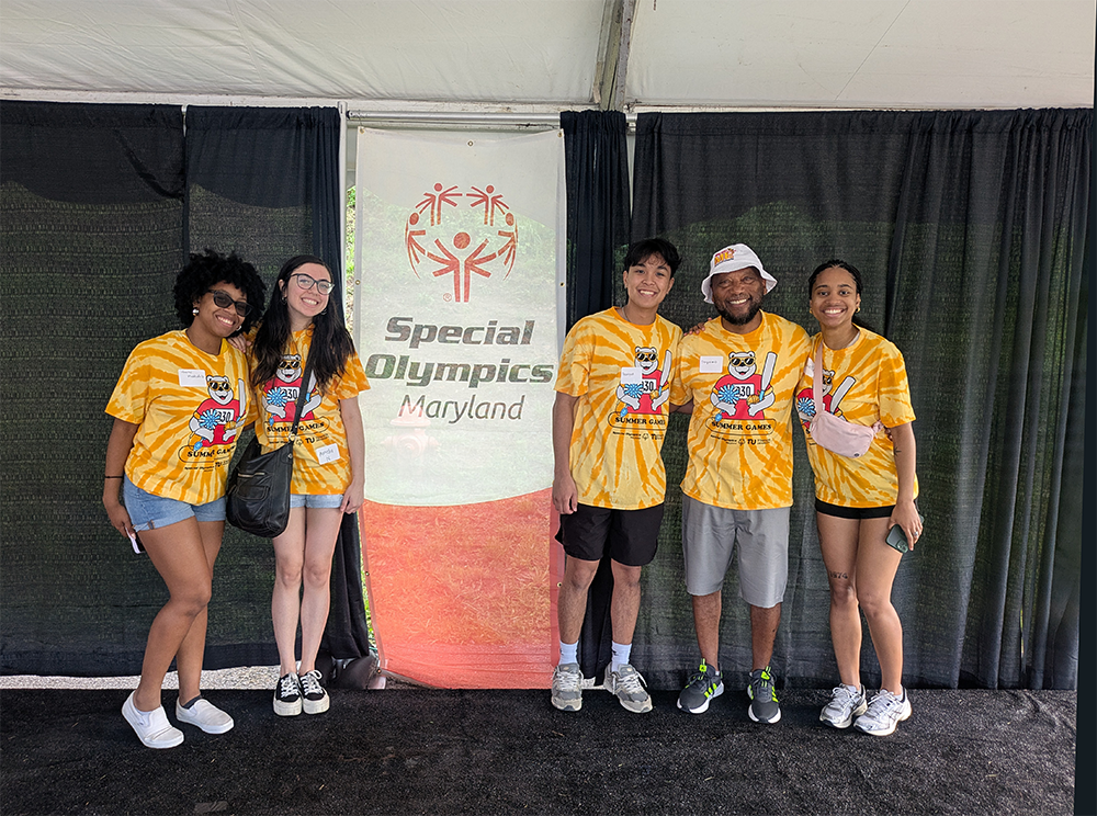 From left: Naomi Miatudila, Amelia Nur, Peampat Suphaphon, Fitzgerald Walker, and Gabriella Anthony.