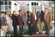 2008 Mather Scholars with Dr. Mather (second from right)
