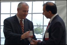 Dr. Michael Azarian receives the 2009 Systems Engineering Excellence Group Award from NDIA.
