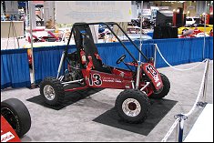 A recent edition of the Terps Racing Baja vehicle.