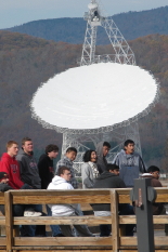College Park Scholars students visited the National Radio Astronomy Observatory in Green Bank, West Virginia, on Oct. 23 & 24, 2010.