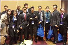 SHPE-UMD students at the 2013 National Society of Hispanic Professional Engineers Conference.