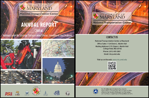 Full Size Image: NTC@Maryland Annual Report 2014 Cover Page