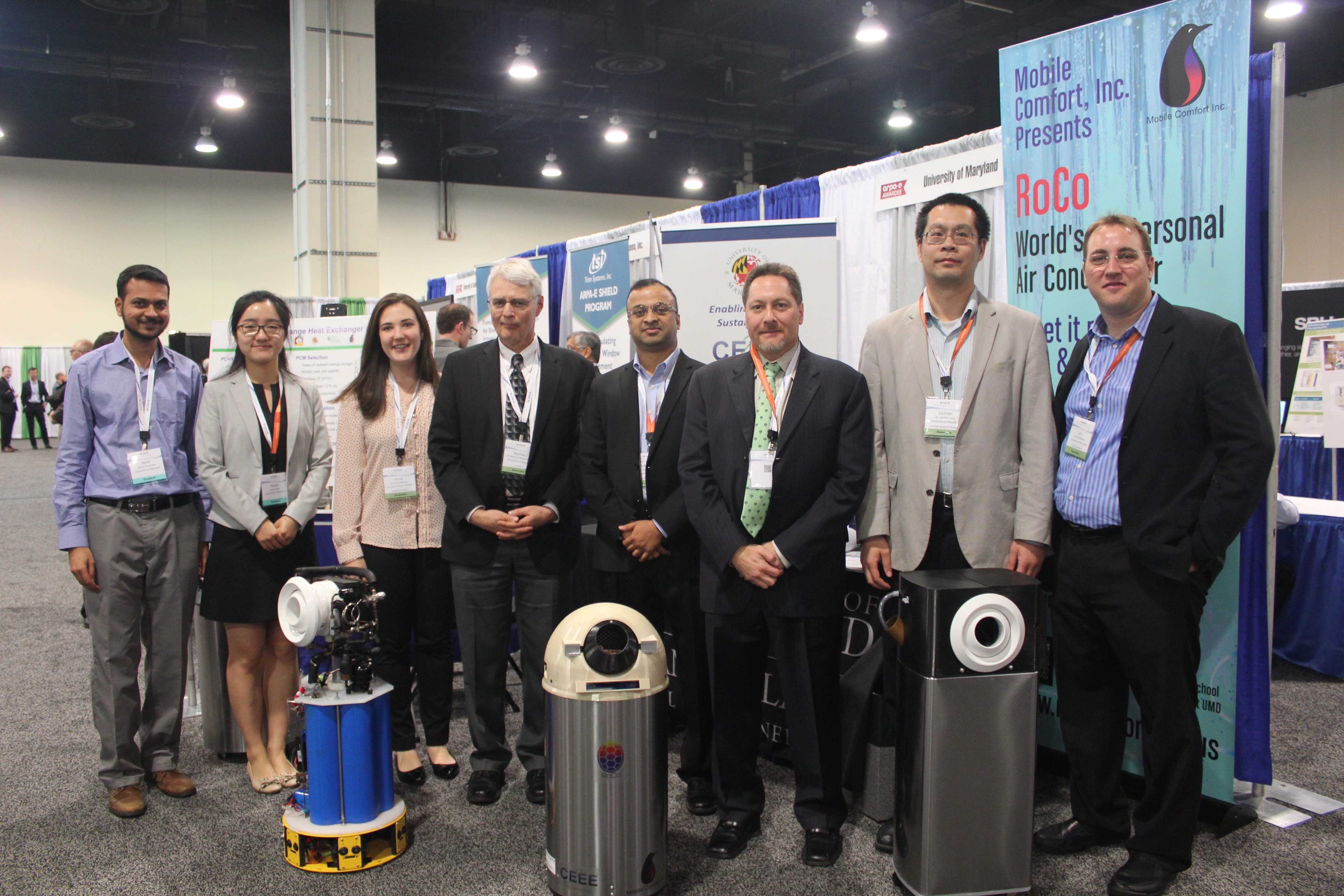 UMD and Mobile Comfort demonstrate robotic cooling...