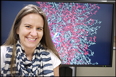 Dr. Silvina Matysiak Uses Biomolecular Modeling to...