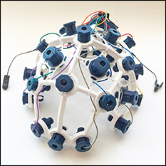 OpenBCI Ultracortex headset used in project.