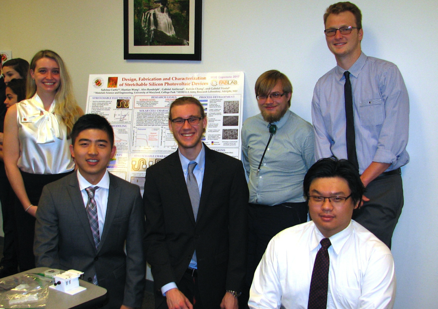 From left to right: Sabrina Curtis, Haotian Wang, Alex Randolph, Gabriel Vostal, Gabriel Anfinrud, Kai Wen Kelvin Chang.