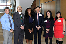 Pharmacy students Nam Nguyen and Laetitia N'Dri took top prize in this year's 