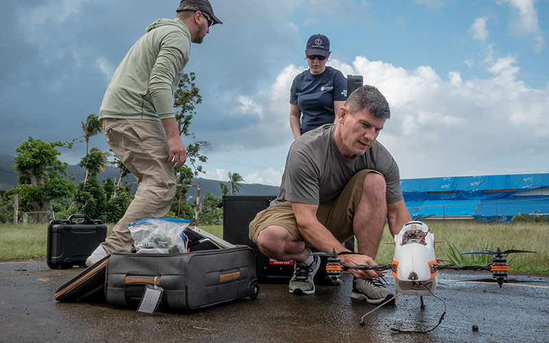 Maryland UAS Experts Join Humanitarian Effort to...