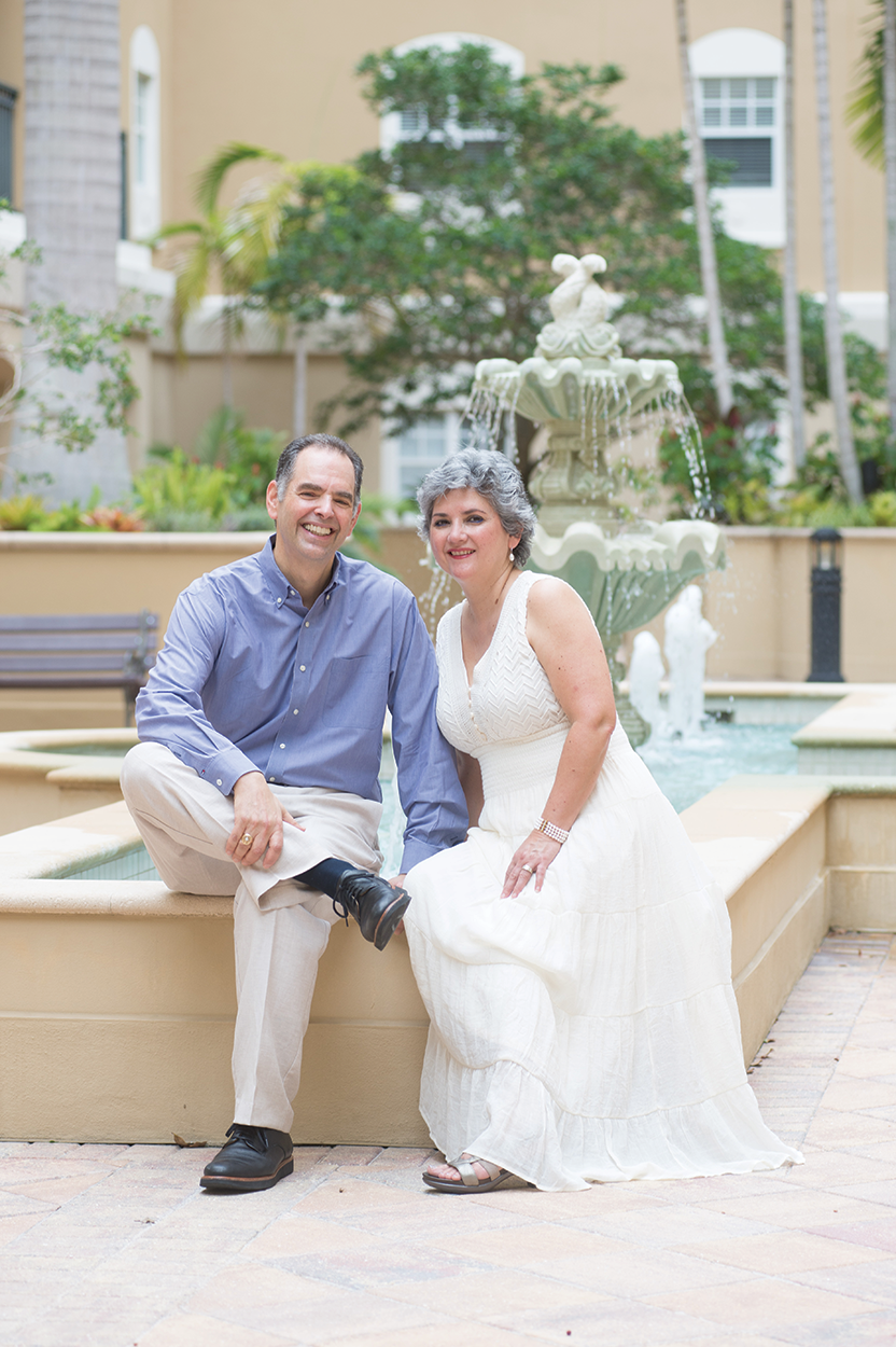 Steven and Isabella Lehrer. Photo: Barbara Banks