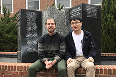 Joe Baker and Tao Deng are the 2018 winners of Engie North America's Chuck Edwards Memorial Fellowships.