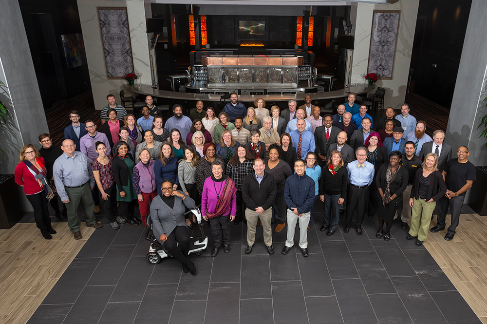 Participants from the E4USA Engineering Curriculum Workshop. Photo: John T. Consoli/University of Maryland