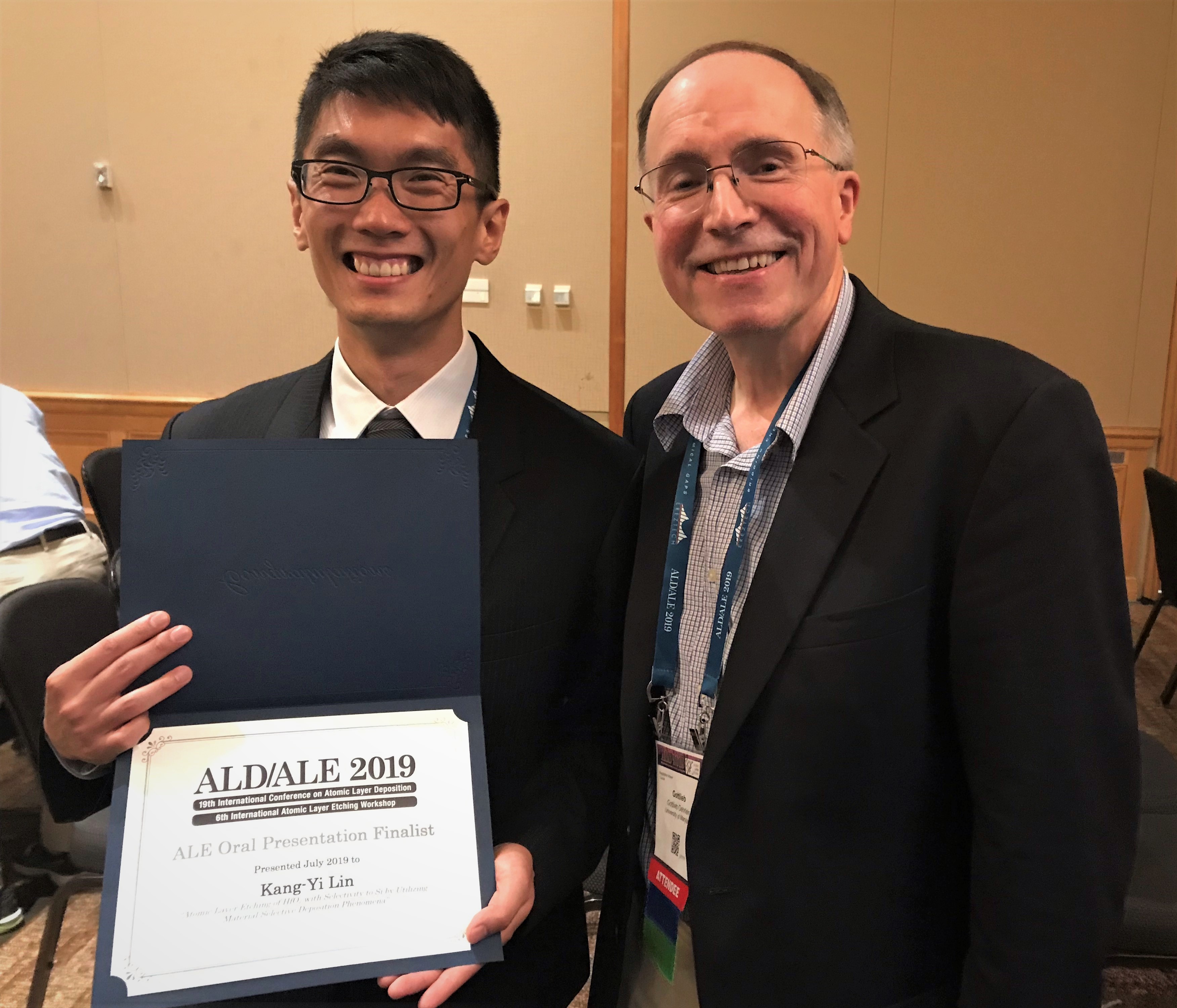 Postdoctoral Researcher Dr. Linqin Mu receives competitive award