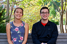 Adelaide Mei Chun Nolan (Left) and Jimmy Tancabel (Right).