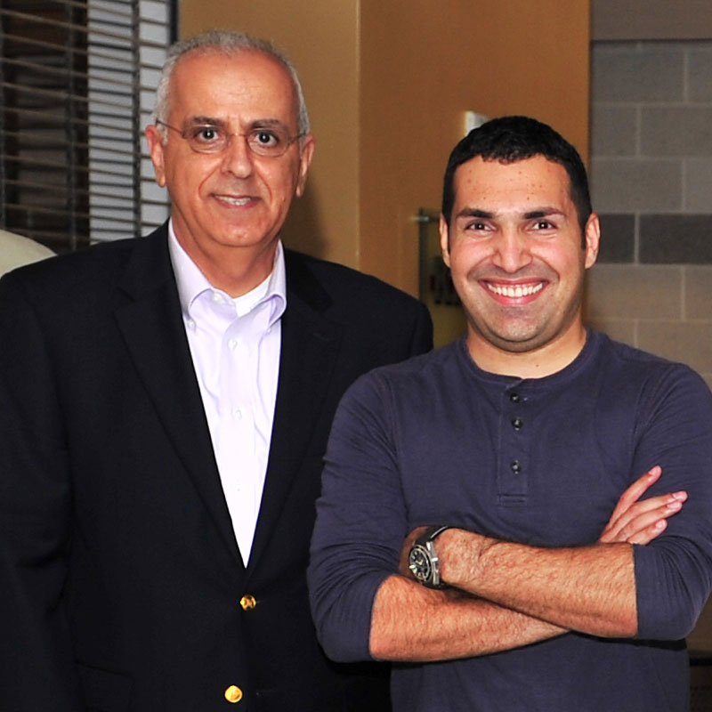 Professor Shapour Azarm and Alex Mehr (M.S., Ph.D. ’03), 2012 Whiting-Turner Lecture