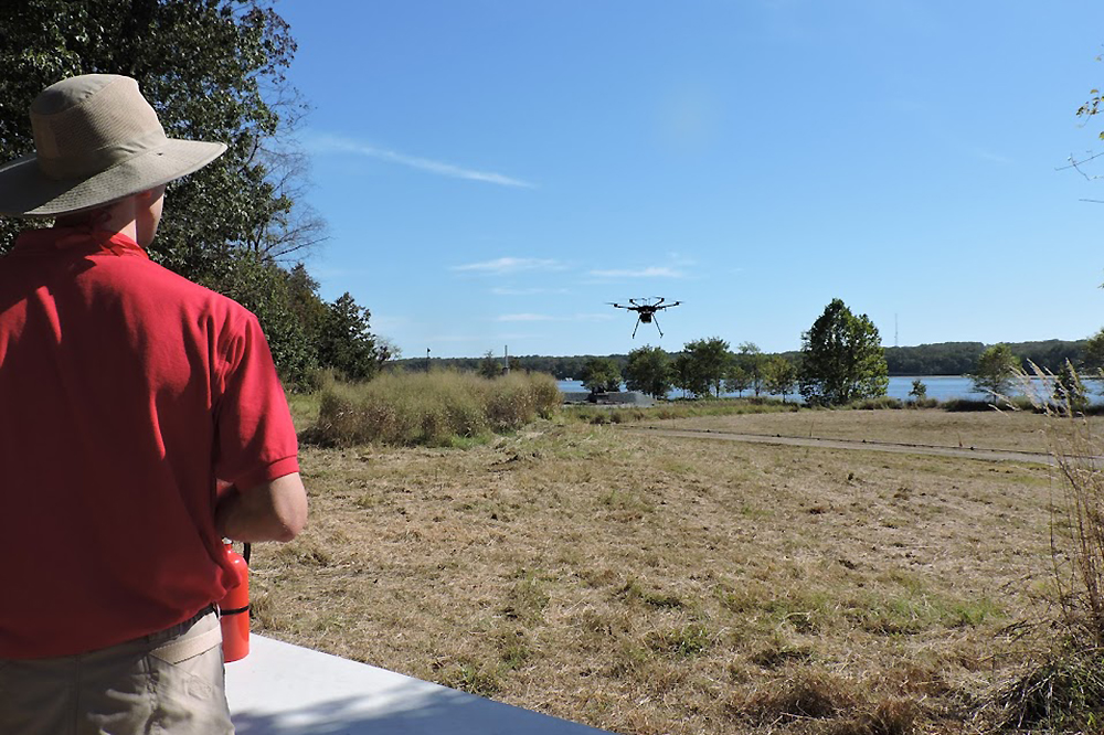 UMD UAS Test Site Team Assists EPA and NSWC Indian Head...