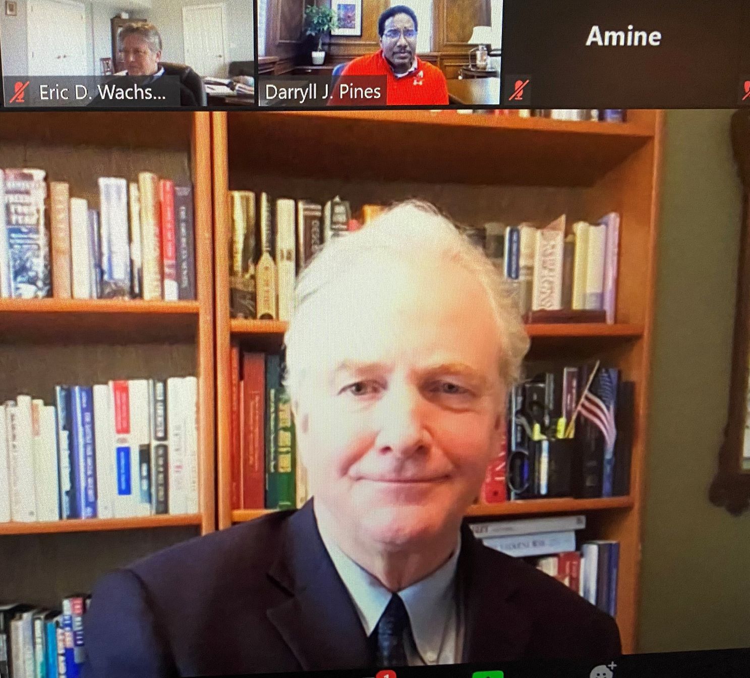 Senator Chris Van Hollen (MD-D) speaks at the Spring 2021 CREB Meeting.