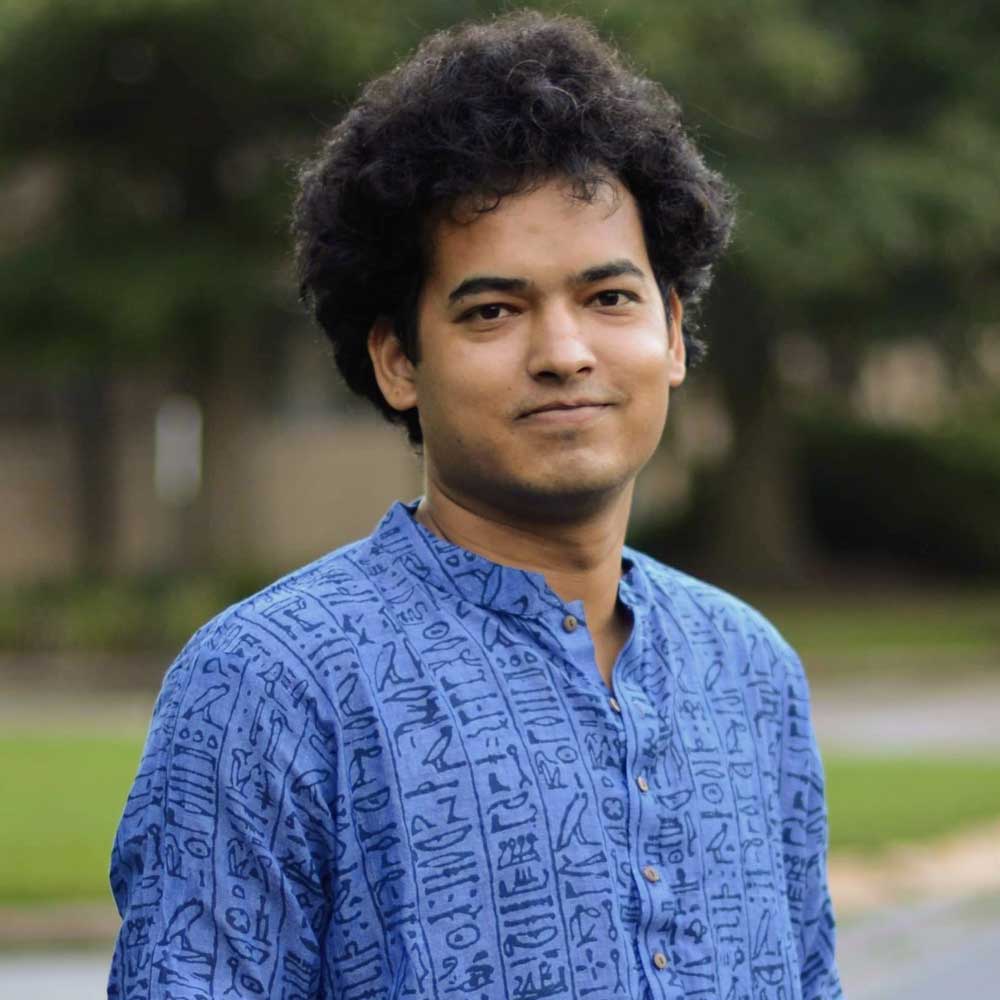 Ph.D. student Turash Haque Pial
