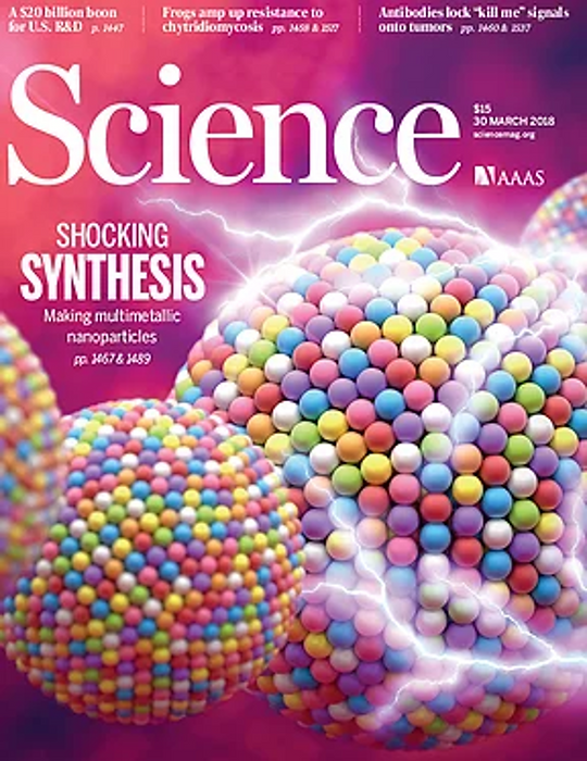 Hu group makes cover of Science