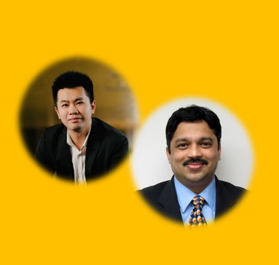 Image: (left) Po-Yen Chen and (right) Srinivasa Raghavan.