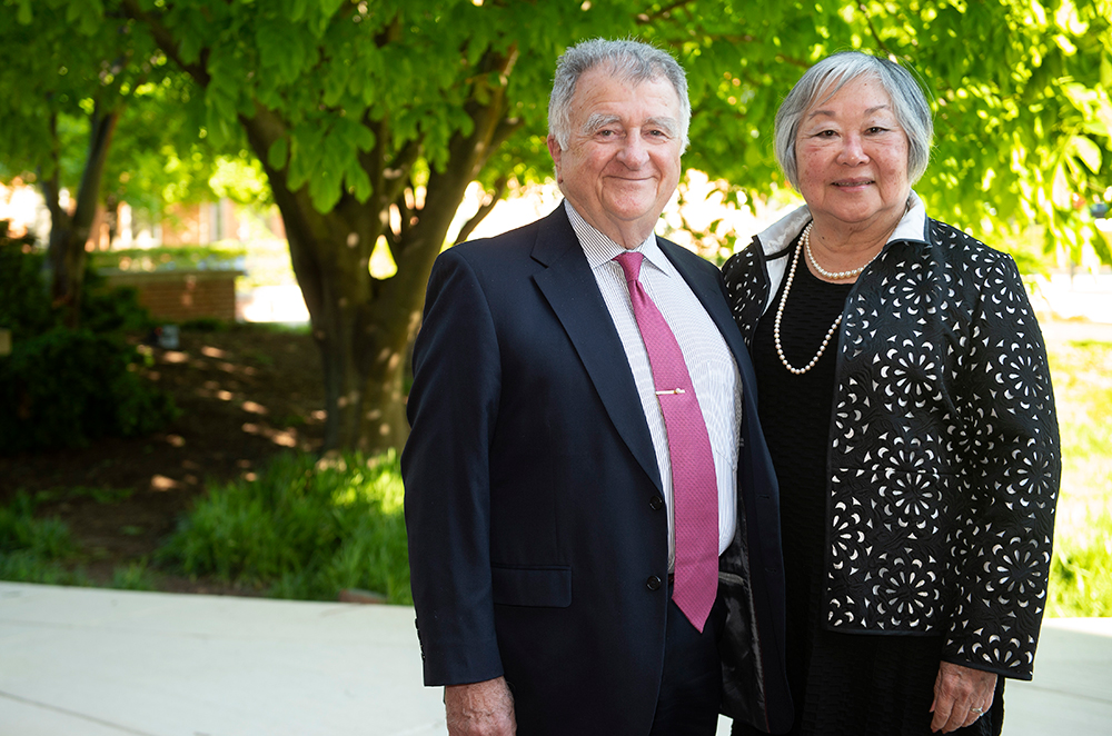 Anthony and Jane Ephremides. Photo by Greg Fiume.