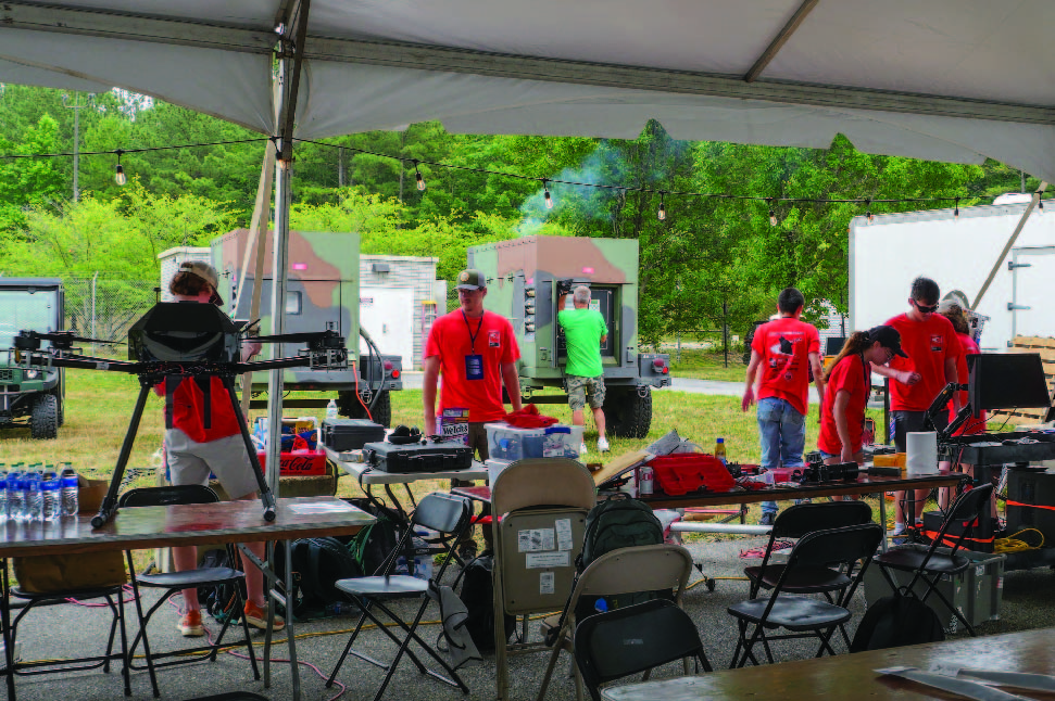 NC State Aerial Robotics Club workstation