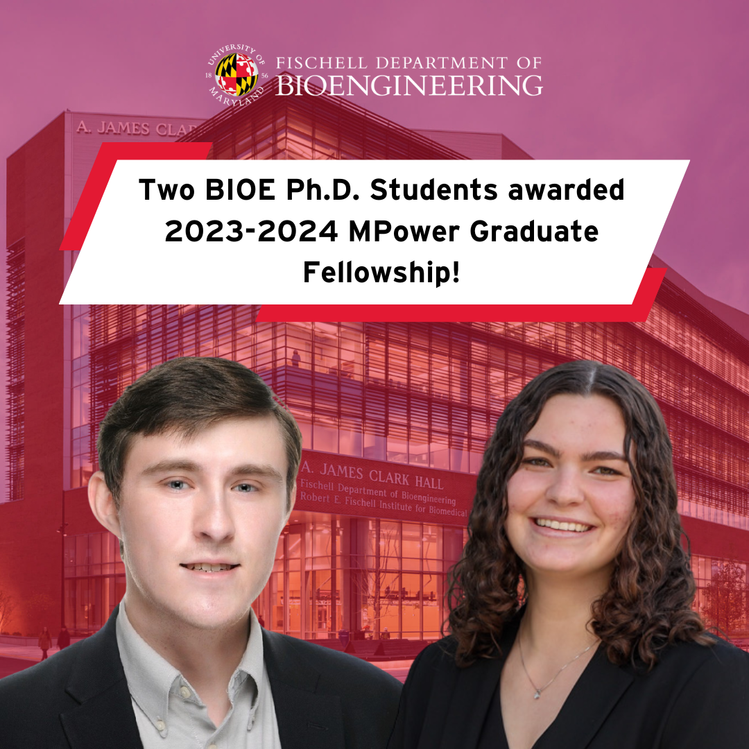 image of Two BIOE Students Receive MPower Graduate Fellowships
