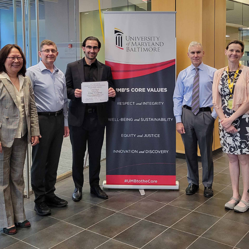 image of Mirdamadi Wins First Prize at Translational Research Competition