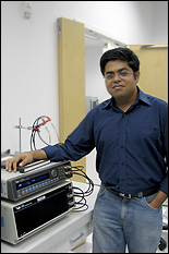 ChBE graduate student Ayan Ghosh.