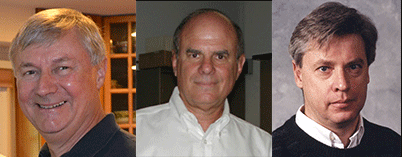 From L to R: Professor Christopher C. Davis, Professor Stuart Milner, Professor Thomas Antonsen