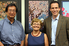 Pictured, left to right, from A&G Pharmaceutical: Jun Hayashi, co-founder and VP of research & development; Ginette Serrero, co-founder and CEO, and Michael Keefe, chief operating officer. A&G is conducting a prospective clinical study to examine the potential of the company's GP88 biomarker as a blood test for early breast cancer screening through its MIPS grant.