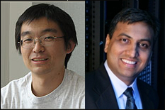 From L-R: Professor Gang Qu and Professor Ankur Srivastava