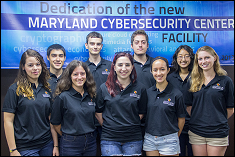 Left to right: Cristina Padró, Anthony Erb Lugo, Christine Evangelista, Connor Fox, Emma LuBuono, Kevin Sekniqi, Ceryse Devaney, Ashley Thomas and Lizzie Halper.