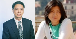 Professor An-Yeu (Andy) Wu (left) and Professor Haitao (Heather) Zheng (right).