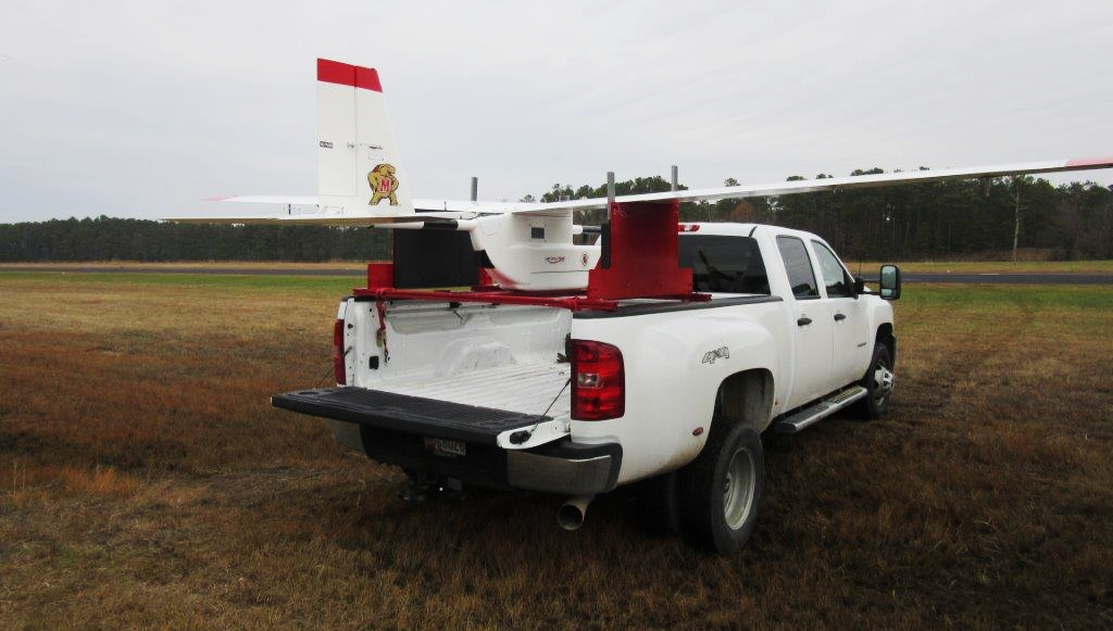 The Talon 240 preparing to launch