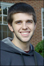 MSE senior and NSF Graduate Research Fellowship recipient Eric Bailey.